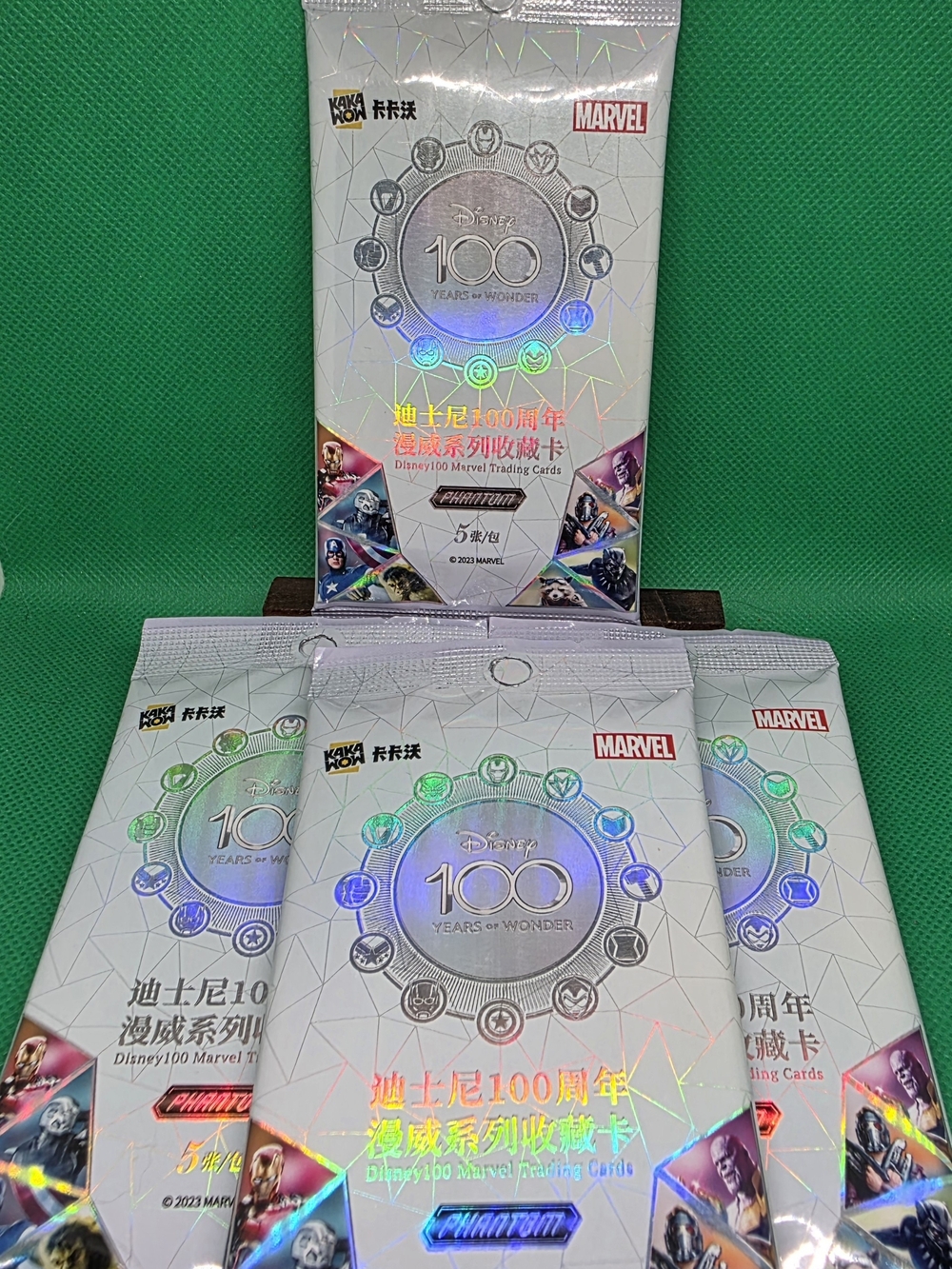 1x Kakawow Phantom Disney 100 Marvel Packs -New Unopened 2023